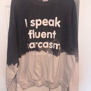 Sweater, cute, size large